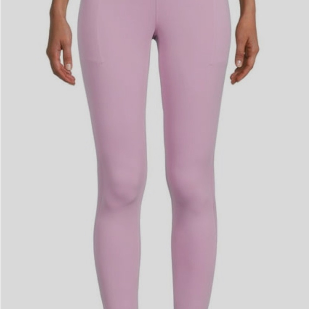 Avia Women's Performance Leggings size xxl (20) color Misty Mauve B-3 - Picture 2 of 12